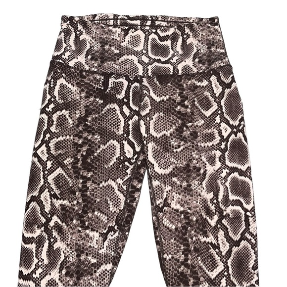 Varley Women’s Python Snake Print Let’s Go High Leggings Tights size Small - Picture 7 of 13